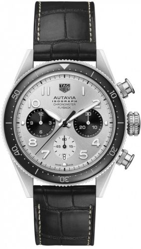TAG Heuer Autavia Heuer 02 Isograph Stainless Steel / Panda / Strap